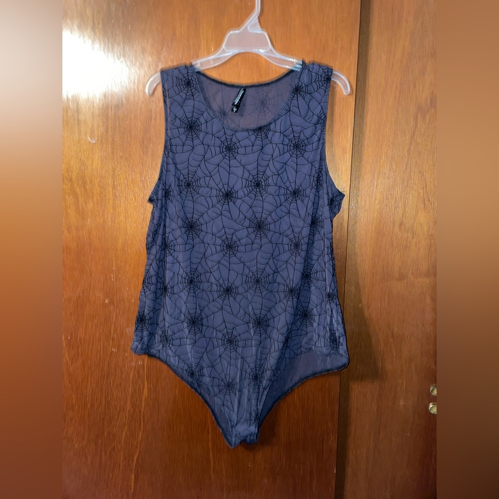 Torrid Spider bodysuit 4x